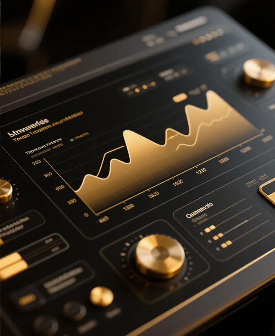 实时走势图与动态面板示意图